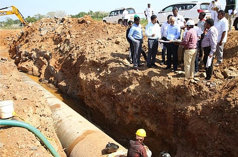 மதுரை | ரூ.1685 கோடி மதிப்பில் பெரியாறு கூட்டுக் குடிநீர் திட்டம் - வரும் டிசம்பருக்குள் முடிக்க நடவடிக்கை
