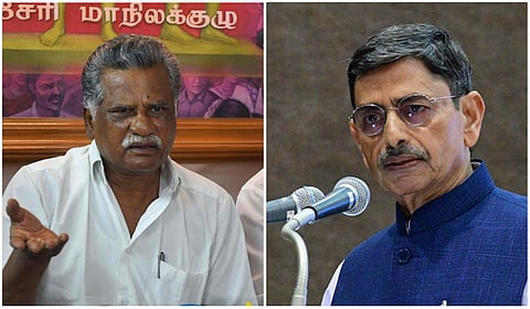 முத்தரசன் | ஆர்.என்.ரவி - கோப்புப் படங்கள்