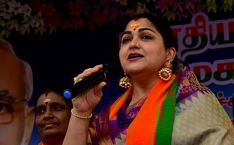 குஷ்பு | கோப்புப் படம்