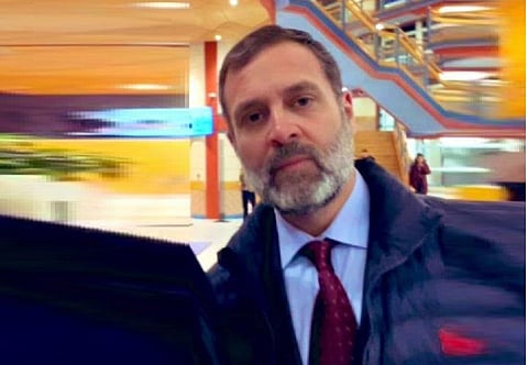 புதிய தோற்றத்தில் ராகுல் காந்தி