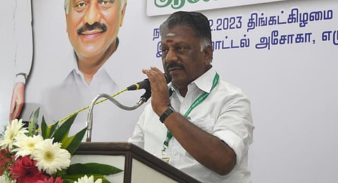 ஓபிஎஸ் | கோப்புப்படம்