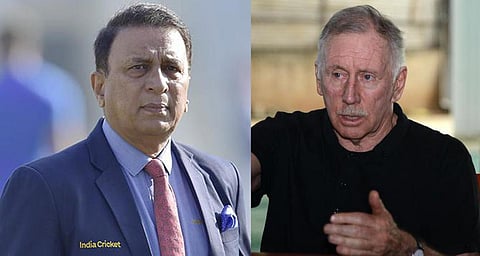 சுனில் கவாஸ்கர் மற்றும் இயன் சாப்பல் | கோப்புப்படம்