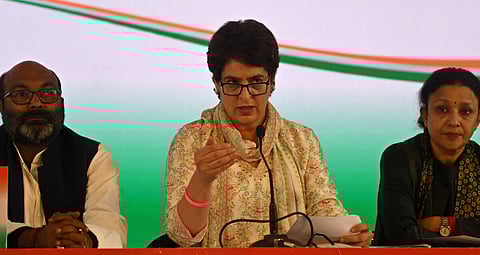 எனது குடும்பத்தை அவமதித்த பாஜக தலைவர்களுக்கு எந்த நீதிபதியும் தண்டனை விதிக்கவில்லை: பிரியங்கா காந்தி