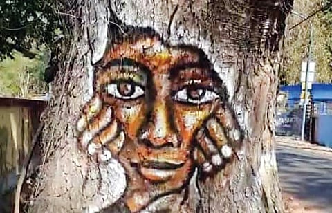 பாப்கார்ன்: மரம் காக்கும் ஓவியர்