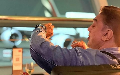 ‘இந்தியன் 2’ படப்பிடிப்புக்காக தைவான் சென்றார் கமல்ஹாசன்