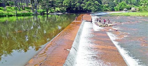 பள்ளிவிளங்கால் அணைக்கட்டு பகுதிக்கு சுற்றுலா பயணிகள் செல்ல தடை