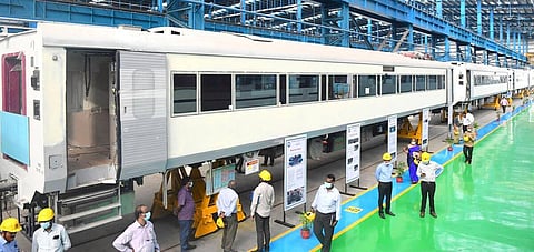 2022-23-ல் சென்னை ஐசிஎஃப்-ல் 2,702 ரயில் பெட்டி தயாரிப்பு