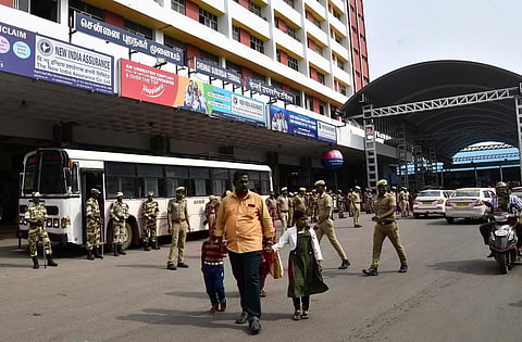 பிரதமர் மோடி வருகையையொட்டி சென்னையில் பாதுகாப்பு பணியில் 15,000 காவலர்கள்