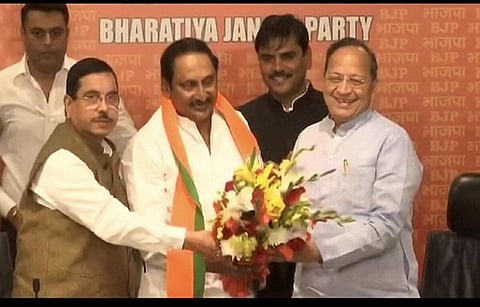 பாஜகவில் இணைந்த கிரண் ரெட்டி