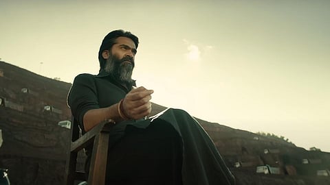 பத்து தல படத்தில் சிலம்பரசன்