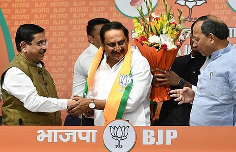 பாஜகவில் இணைந்த கிரண் ரெட்டி