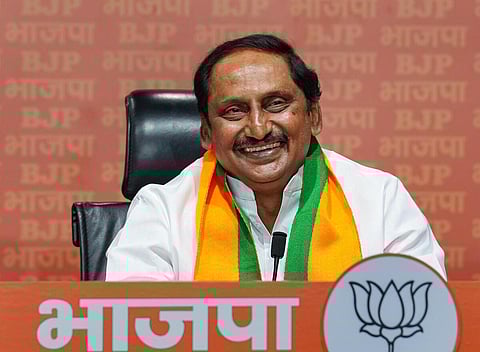 பாஜகவில் இணைந்தார் ஆந்திர முன்னாள் முதல்வர் கிரண்குமார் ரெட்டி