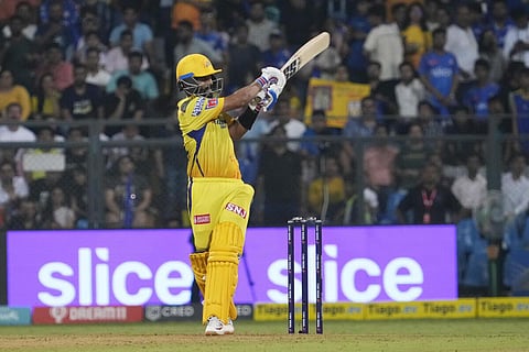 IPL 2023: CSK vs MI | அசால்ட் செய்த ரஹானே.. ஒரே ஓவரில் 23 ரன்கள்.. - 19 பந்துகளில் அரைசதம்