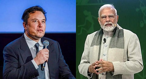 எலான் மஸ்க் மற்றும் பிரதமர் மோடி | கோப்புப்படம்