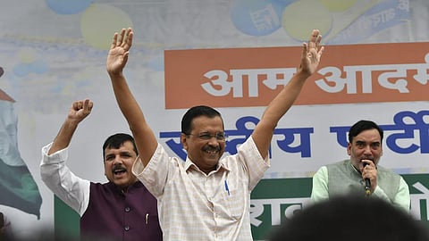 “இந்தியா நம்பர் 1 ஆக ஆம் ஆத்மி கட்சியில் சேருங்கள்” - நாட்டு மக்களுக்கு கேஜ்ரிவால் அழைப்பு