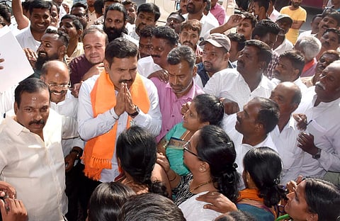 ஷிகாரிபுரா தொகுதியில் எடியூரப்பா மகன் போட்டி