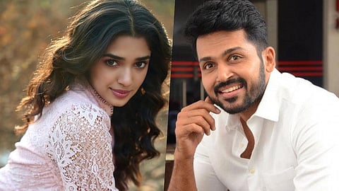 நலன் குமாரசாமி - கார்த்தி இணையும் படத்தின் நாயகி கீர்த்தி ஷெட்டி