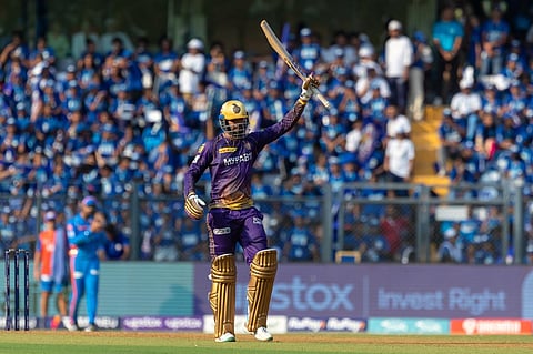 IPL 2023: MI vs KKR | வெங்கடேஷ் ஐயர் ஒன் மேன் ஷோ - மும்பைக்கு 186 ரன்கள் இலக்கு