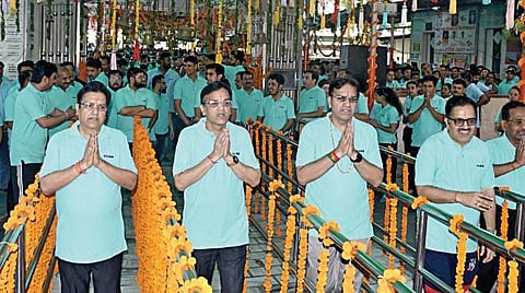 ஆலன் கரீர் இன்ஸ்டிடியூட் 35-வது நிறுவன நாளையொட்டி பேரணி நடைபெற்றது.