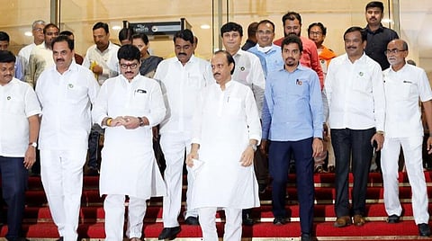 40 எம்எல்ஏக்களுடன் பாஜகவில் இணைகிறேனா? - தேசியவாத காங்கிரஸ் மூத்த தலைவர் அஜித் பவார் மறுப்பு