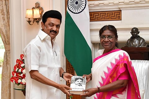 தமிழக முதல்வர் ஸ்டாலின், குடியரசுத் தலைவர் திரவுபதி முர்மு