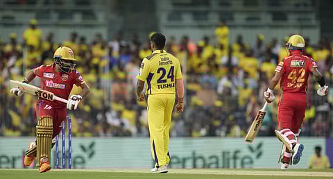 பஞ்சாப் மற்றும் சென்னை இடையிலான போட்டி