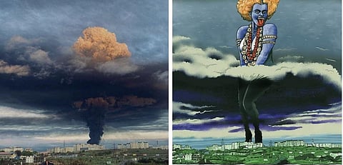 உக்ரைன் வெளியிட்ட சர்ச்சை ட்வீட்டில் இடம்பெற்றிருந்த புகைப்படம்