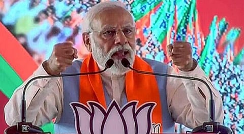 பஜ்ரங் தளம் விவகாரம் | “முன்பு ராமர் பிரச்சினை; இப்போது ஹனுமன்...” - காங். மீது பிரதமர் மோடி விமர்சனம்