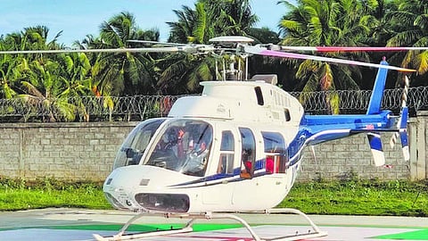 நடப்பாண்டு கோடை விழாவில் உதகையில் ஹெலிகாப்டர் சாகச சுற்றுலாவுக்கு அனுமதி