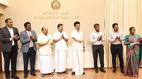 திண்டிவனம் சிப்காட்டில் ரூ.155 கோடியில் மருந்து பூங்கா - முதல்வர் மு.க.ஸ்டாலின் காணொலியில் அடிக்கல் நாட்டினார்