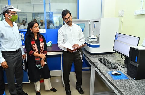 தலைமை செயலாளர் ஆய்வு