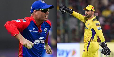 வார்னர் மற்றும் தோனி