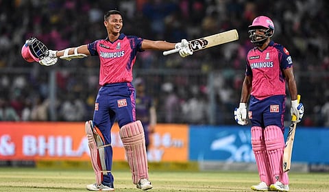 யஷஸ்வி ஜெய்ஸ்வால் மற்றும் சாம்சன்