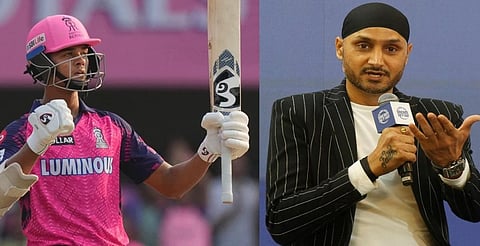 ஜெய்ஸ்வால் மற்றும் ஹர்பஜன்