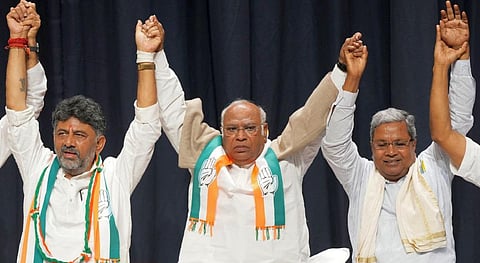 கர்நாடகாவின் புதிய முதல்வர் யார் என்பதை கட்சி மேலிடம் தீர்மானிக்கும்: மல்லிகார்ஜூன கார்கே