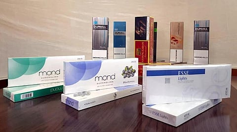 சட்டவிரோதமாக இறக்குமதி செய்யப்பட்ட ரூ.24 கோடி மதிப்புள்ள1.2 கோடி சிகரெட்கள் பறிமுதல்