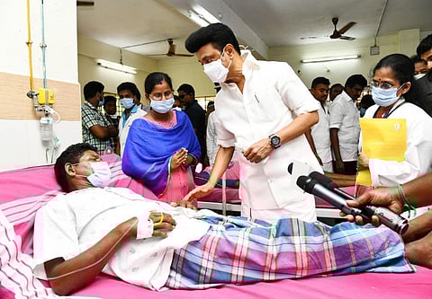 மருத்துவமனையில் முதல்வர் ஸ்டாலின்