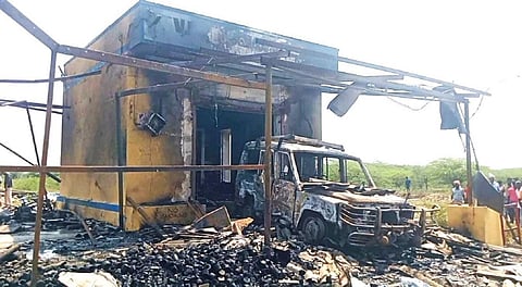 சாத்தூர் அருகே சட்ட விரோதமாக பட்டாசு தயாரித்தபோது வெடி விபத்து: ஒருவர் உயிரிழப்பு