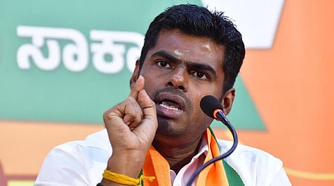 பாஜக தலைவர் அண்ணாமலை | கோப்புப் படம்