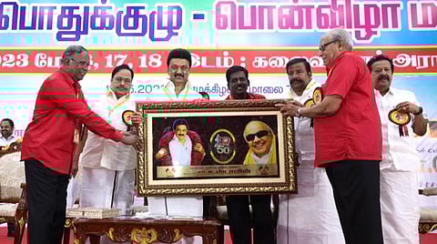 ஆற்றல்மிக்க போராளிகளை தொடர்ந்து உருவாக்க வேண்டும் - தொமுச பொன்விழா மாநாட்டில் முதல்வர் ஸ்டாலின் அறிவுறுத்தல்