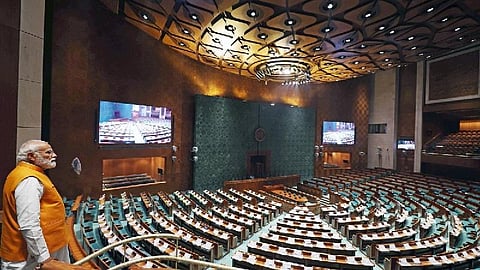 புதிய நாடாளுமன்ற கட்டிடம் | மே 28-ல் பிரதமர் நரேந்திர மோடி திறந்து வைக்கிறார்