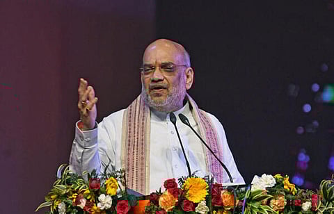 நவீன இந்திய வரலாற்றில் 4 குஜராத்திகள் மகத்தான பங்களிப்பு: அமித் ஷா