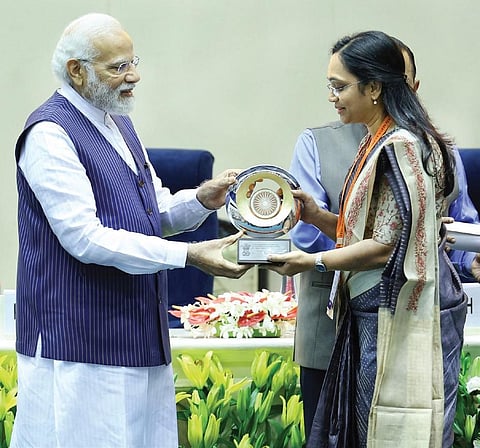 தண்ணீரால் கிடைத்த விருது