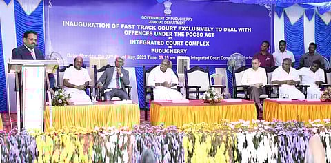 “போக்சோ வழக்குகளை ஓர் ஆண்டுக்குள் முடிக்க வேண்டும்” - புதுச்சேரி நிகழ்வில் ஐகோர்ட் தலைமை நீதிபதி டி.ராஜா அறிவுறுத்தல்