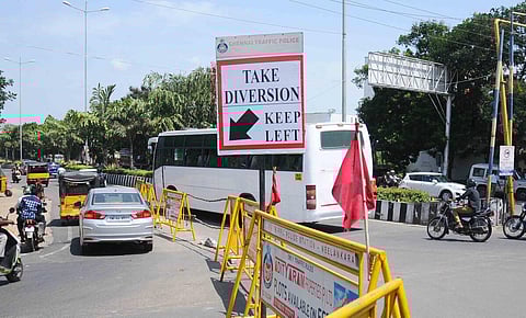 சென்னையில் போக்குவரத்து மாற்றம்