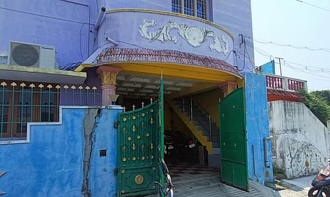 திருவண்ணாமலை மாவட்டம் கலசப்பாக்கம் அருகே திருட்டு நடந்த வீடு