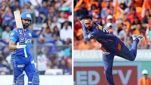 ரோஹித் மற்றும் கிருணல் பாண்டியா