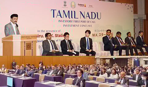 ஜப்பானில் நடைபெற்ற முதலீட்டார்கள் மாநாட்டில் கலந்து கொண்ட முதல்வர்