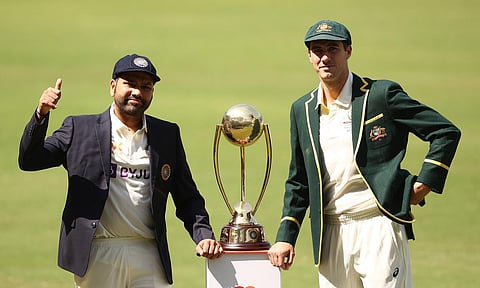 ரோகித் சர்மா மற்றும் கம்மின்ஸ் | கோப்புப் படம்