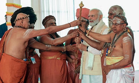 புதிய நாடாளுமன்றக் கட்டிடம் புதிய இந்தியாவின் விருப்பங்களை பிரதிபலிக்கிறது: பிரதமர் மோடி